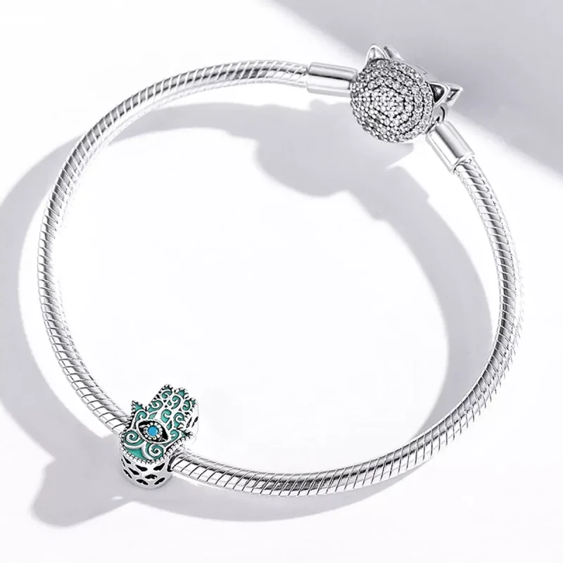 (immagine per) Charm tipo Pandora Occhio di Fatima - BSC510 - Visualizza 4