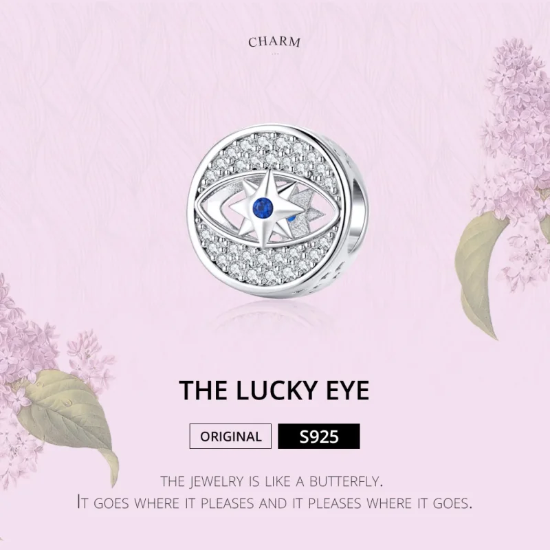 (immagine per) Charm tipo Pandora Occhio fortunato - SCC1368 - Visualizza 5