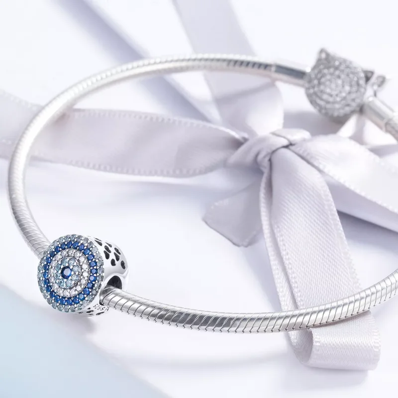 (immagine per) Charm tipo Pandora Occhio magico - SCC915 - Visualizza 3