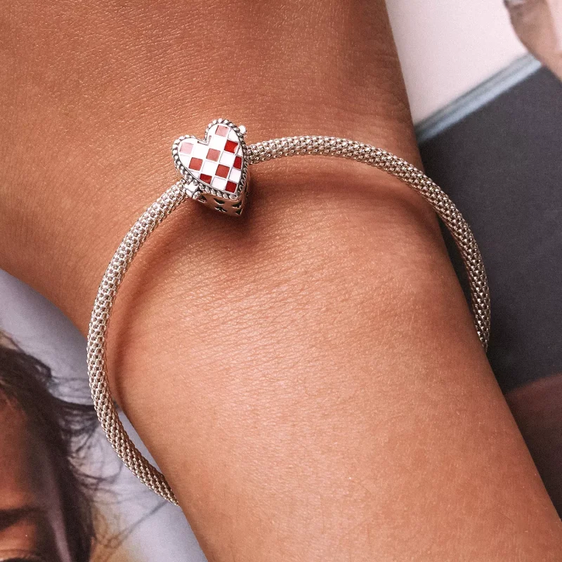 (immagine per) Charm tipo Pandora Orologio d'amore - SCC2245 - Visualizza 6