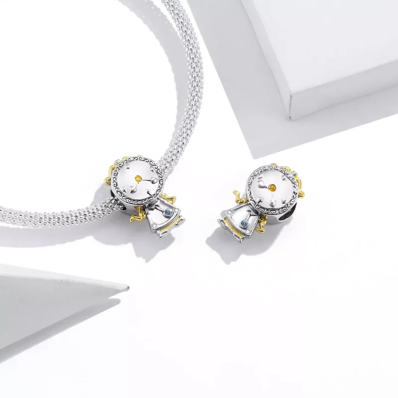 (immagine per) Charm tipo Pandora Orologio magico - BSC320 - Visualizza 4