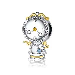 (immagine per) Charm tipo Pandora Orologio magico - BSC320