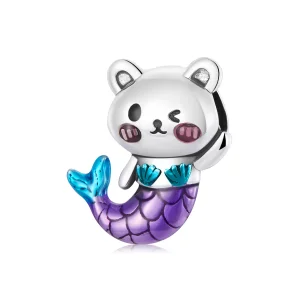 (immagine per) Charm tipo Pandora Orso coda di pesce - SCC2132