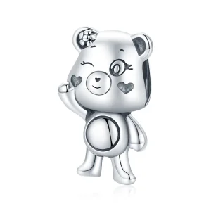 (immagine per) Charm tipo Pandora Orso giocoso - SCC1870