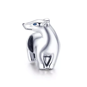 (immagine per) Charm tipo Pandora Orso polare - BSC058