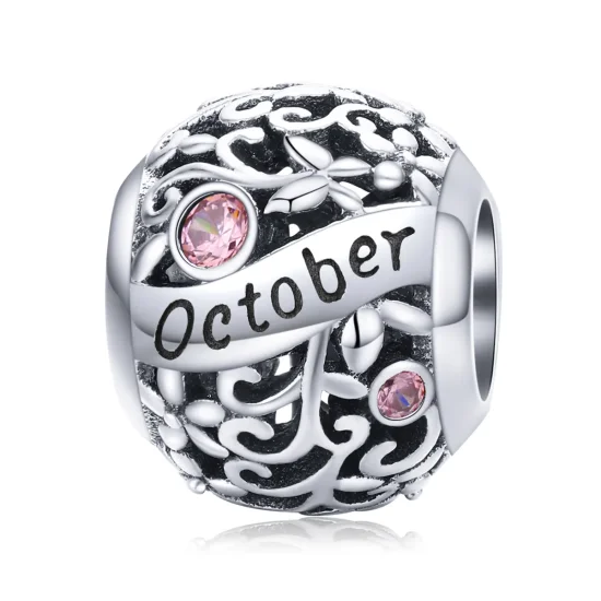 (immagine per) Charm tipo Pandora Ottobre Birthstone - SCC1385-10