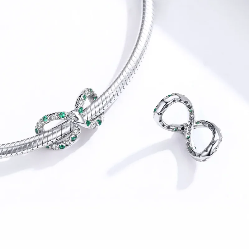 (immagine per) Charm tipo Pandora Ouroboros - BSC186 - Visualizza 4