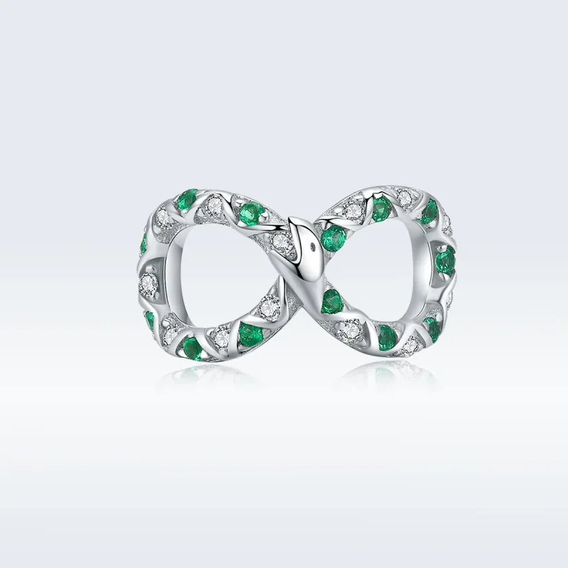 (immagine per) Charm tipo Pandora Ouroboros - BSC186 - Visualizza 5