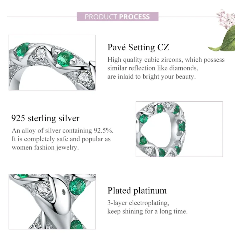 (immagine per) Charm tipo Pandora Ouroboros - BSC186 - Visualizza 8