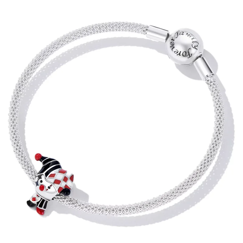 (immagine per) Charm tipo Pandora Pagliaccio del poker - SCC2237 - Visualizza 5