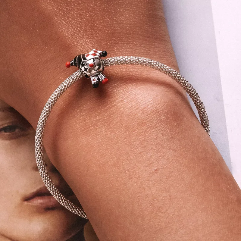 (immagine per) Charm tipo Pandora Pagliaccio del poker - SCC2237 - Visualizza 6