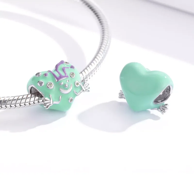 (immagine per) Charm tipo Pandora Pagliaccio felice - BSC292 - Visualizza 2