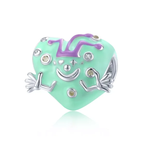 (immagine per) Charm tipo Pandora Pagliaccio felice - BSC292