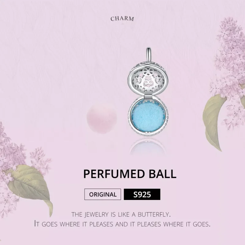 (immagine per) Charm tipo Pandora Palla profumata - SCC1198 - Visualizza 2