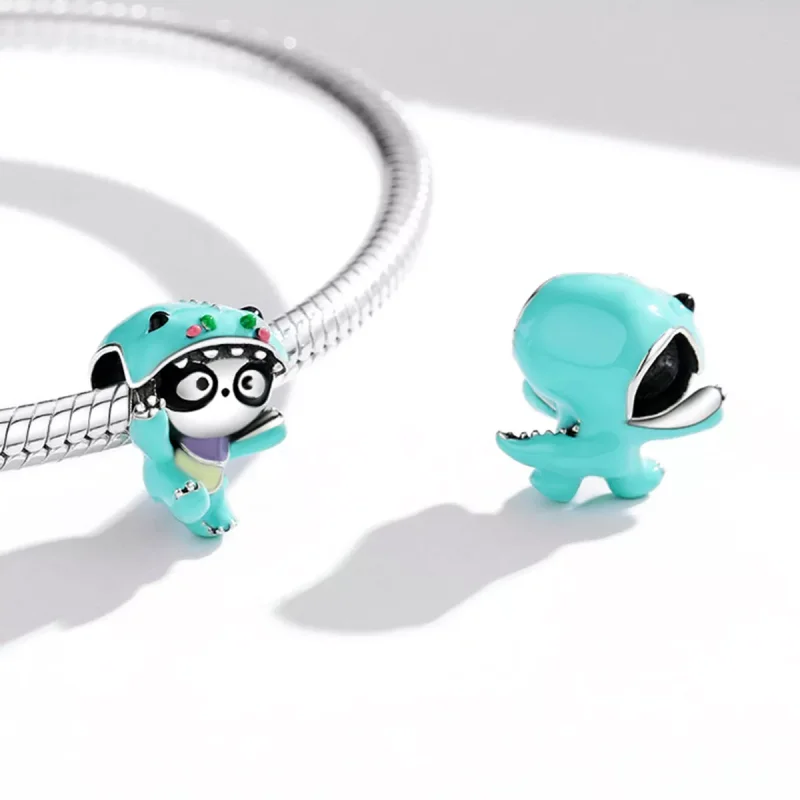 (immagine per) Charm tipo Pandora Panda divertente - SCC1933 - Visualizza 4