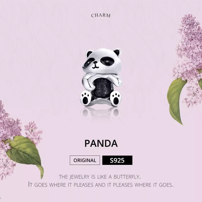 (immagine per) Charm tipo Pandora Panda - SCC1175 - Visualizza 2