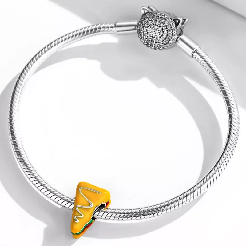 (immagine per) Charm tipo Pandora Panino Gourmet - SCC2013 - Visualizza 3