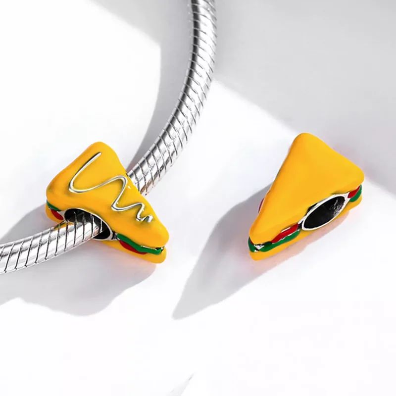 (immagine per) Charm tipo Pandora Panino Gourmet - SCC2013 - Visualizza 4