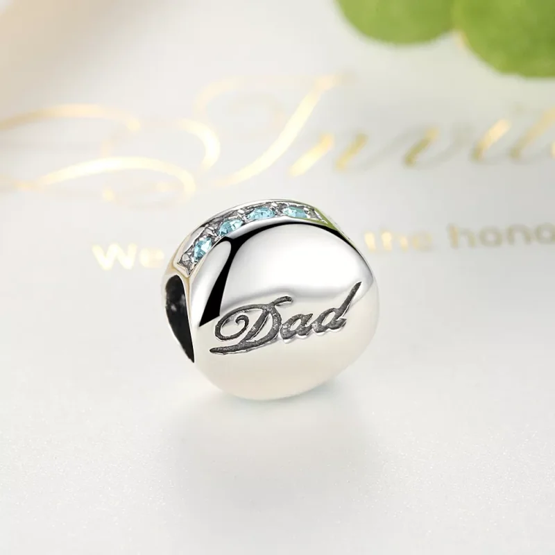 (immagine per) Charm tipo Pandora Papà - SCC006 - Visualizza 4