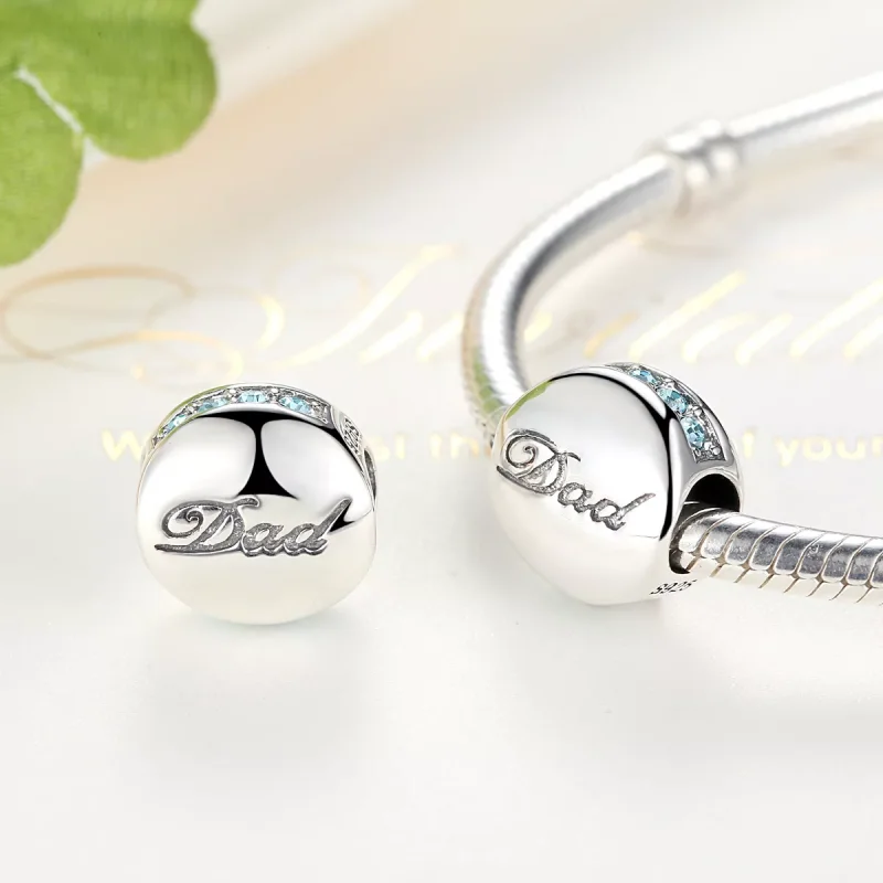 (immagine per) Charm tipo Pandora Papà - SCC006 - Visualizza 5