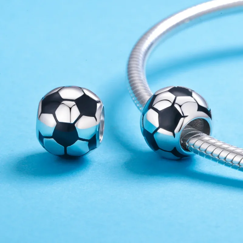 (immagine per) Charm tipo Pandora Passione Calcio - SCC666 - Visualizza 5