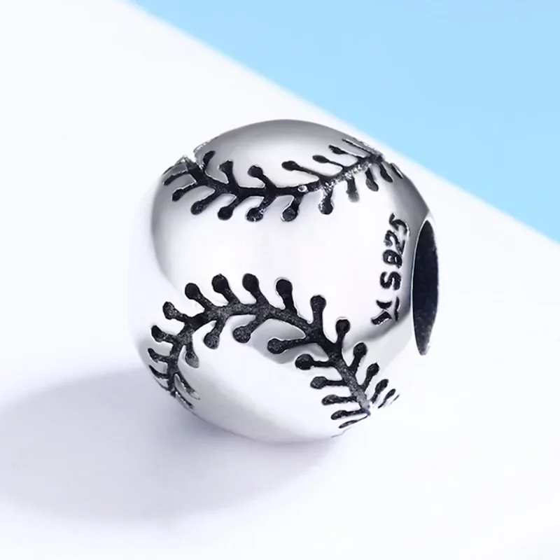 (immagine per) Charm tipo Pandora Passione per il baseball - SCC449 - Visualizza 3