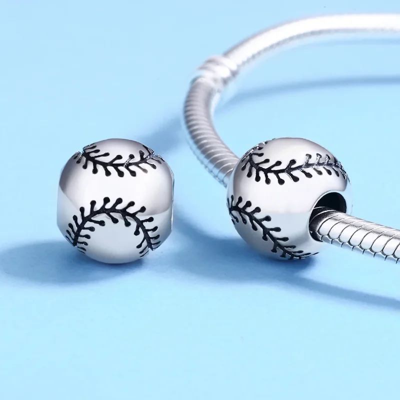 (immagine per) Charm tipo Pandora Passione per il baseball - SCC449 - Visualizza 5