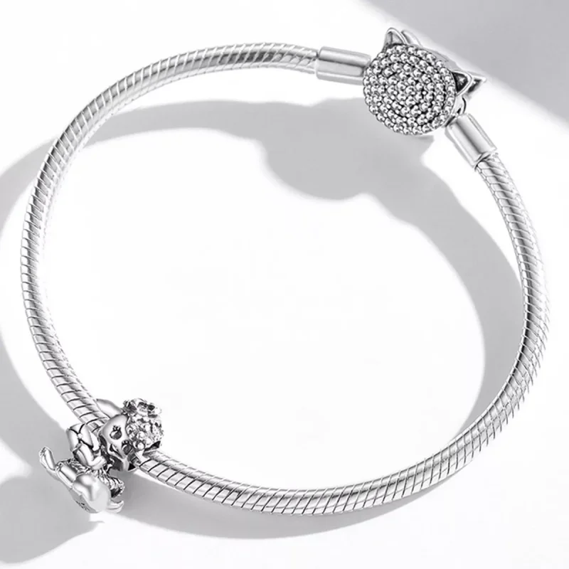 (immagine per) Charm tipo Pandora Pecorella in stile occidentale - SCC2043 - Visualizza 3