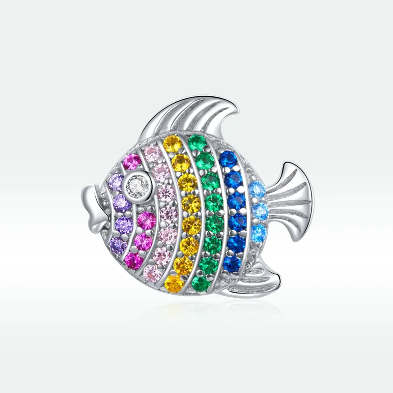 (immagine per) Charm tipo Pandora Pesce colorato - SCC1803 - Visualizza 5
