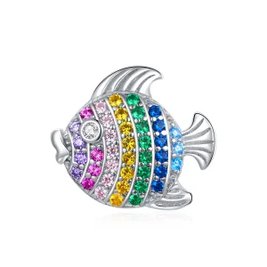 (immagine per) Charm tipo Pandora Pesce colorato - SCC1803