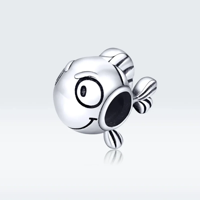 (immagine per) Charm tipo Pandora Pesce dagli occhi grandi - SCC1477 - Visualizza 5