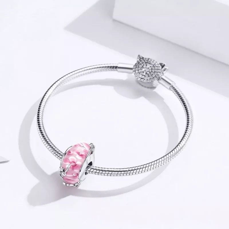 (immagine per) Charm tipo Pandora Phalaenopsis - SCC1281 - Visualizza 4