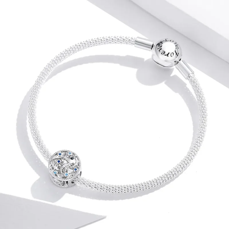 (immagine per) Charm tipo Pandora Piacevole cavalluccio marino - BSC266 - Visualizza 3