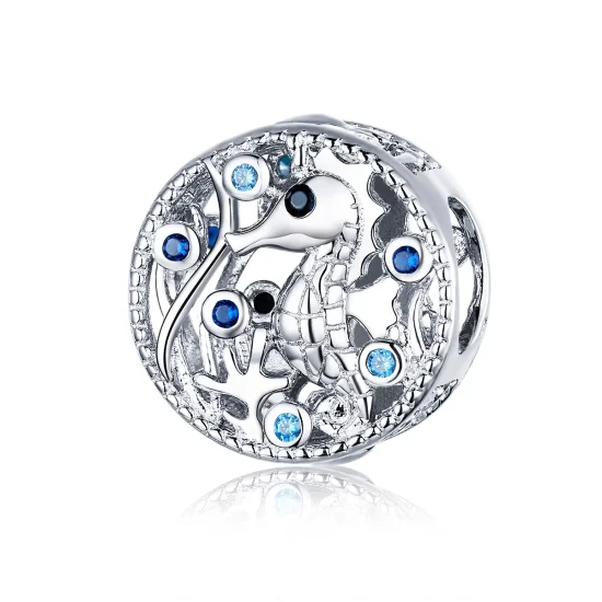 (immagine per) Charm tipo Pandora Piacevole cavalluccio marino - BSC266