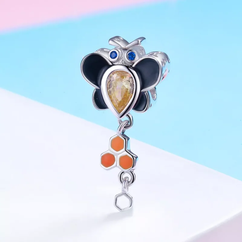 (immagine per) Charm tipo Pandora Piccola ape - BSC009 - Visualizza 2