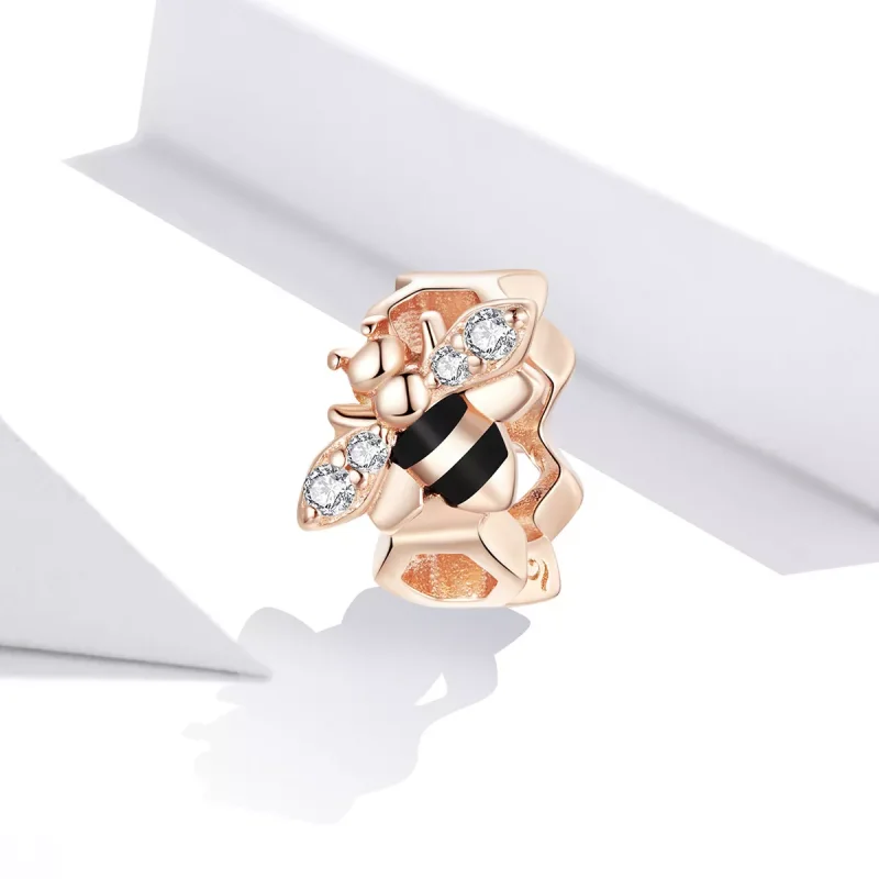 (immagine per) Charm tipo Pandora Piccola ape - BSC371 - Visualizza 2