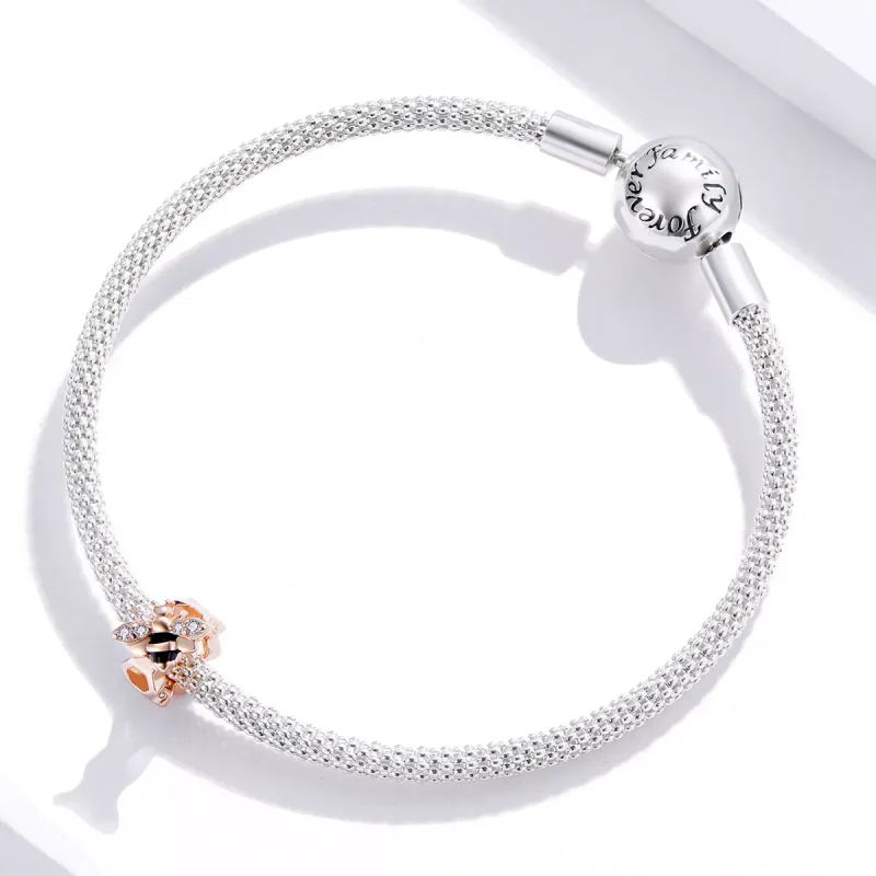 (immagine per) Charm tipo Pandora Piccola ape - BSC371 - Visualizza 3