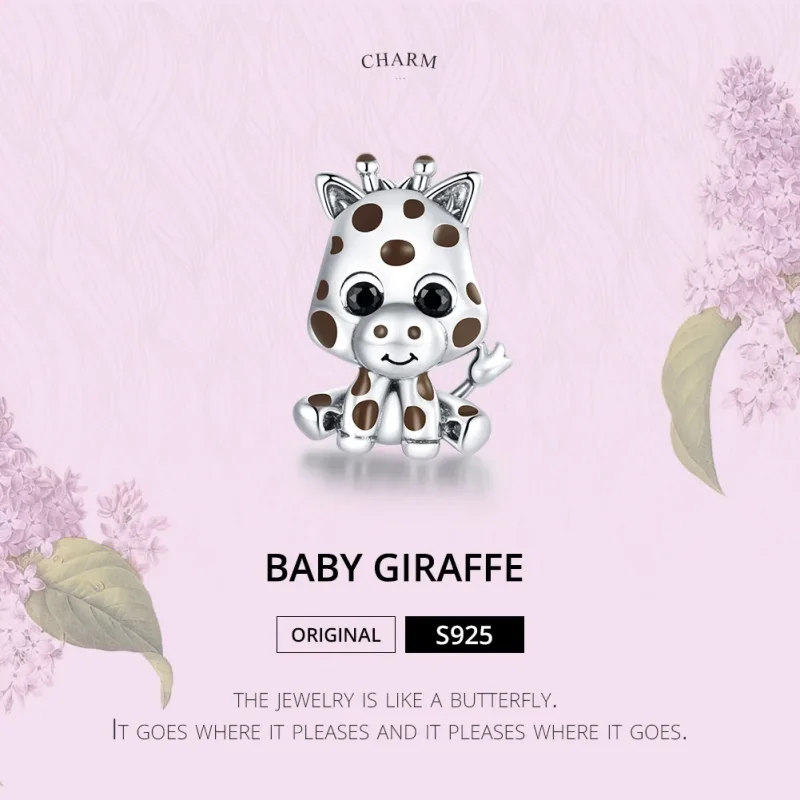 (immagine per) Charm tipo Pandora Piccola giraffa - SCC1691 - Visualizza 6