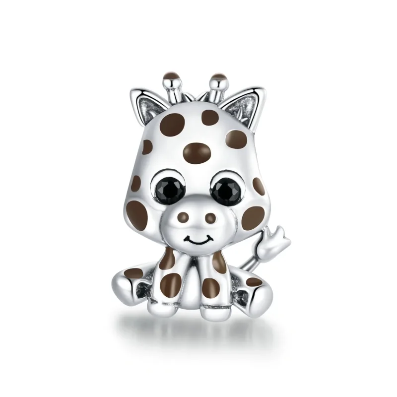 (immagine per) Charm tipo Pandora Piccola giraffa - SCC1691