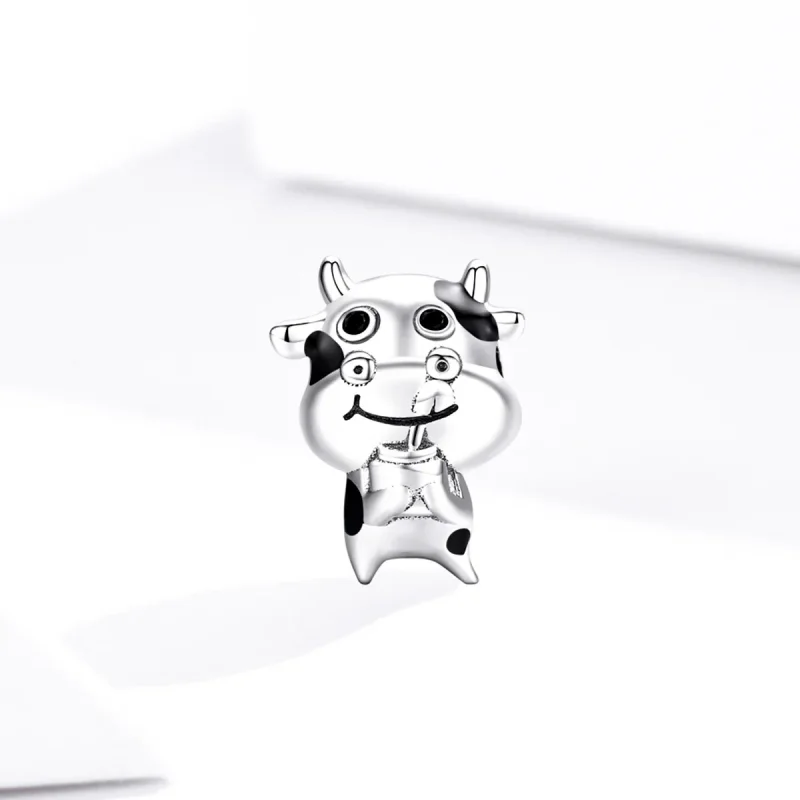 (immagine per) Charm tipo Pandora Piccola mucca - SCC1574 - Visualizza 2