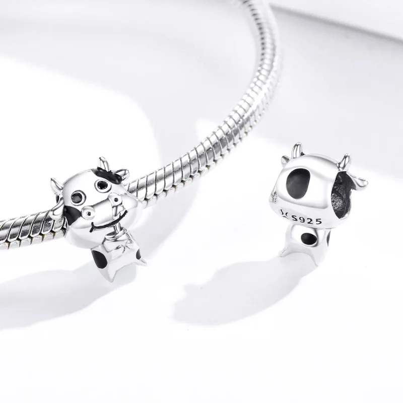 (immagine per) Charm tipo Pandora Piccola mucca - SCC1574 - Visualizza 4