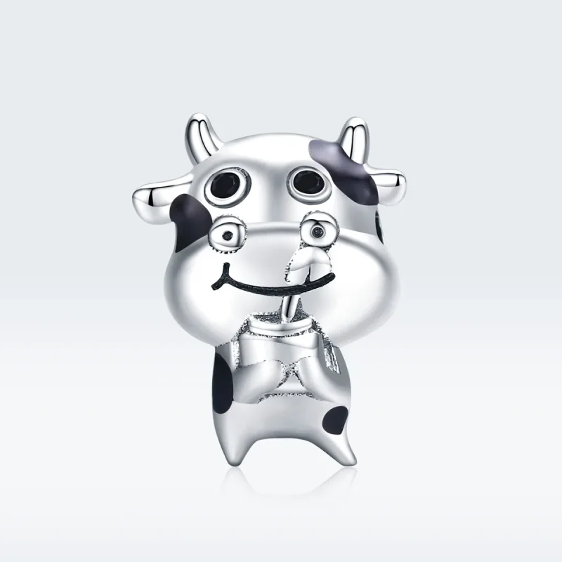 (immagine per) Charm tipo Pandora Piccola mucca - SCC1574 - Visualizza 5