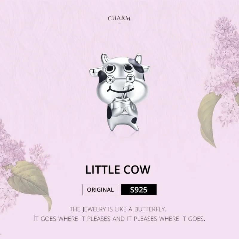 (immagine per) Charm tipo Pandora Piccola mucca - SCC1574 - Visualizza 6