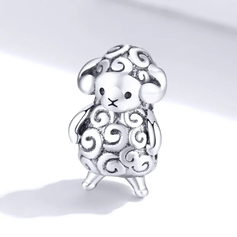 (immagine per) Charm tipo Pandora Piccola pecora - BSC187 - Visualizza 2