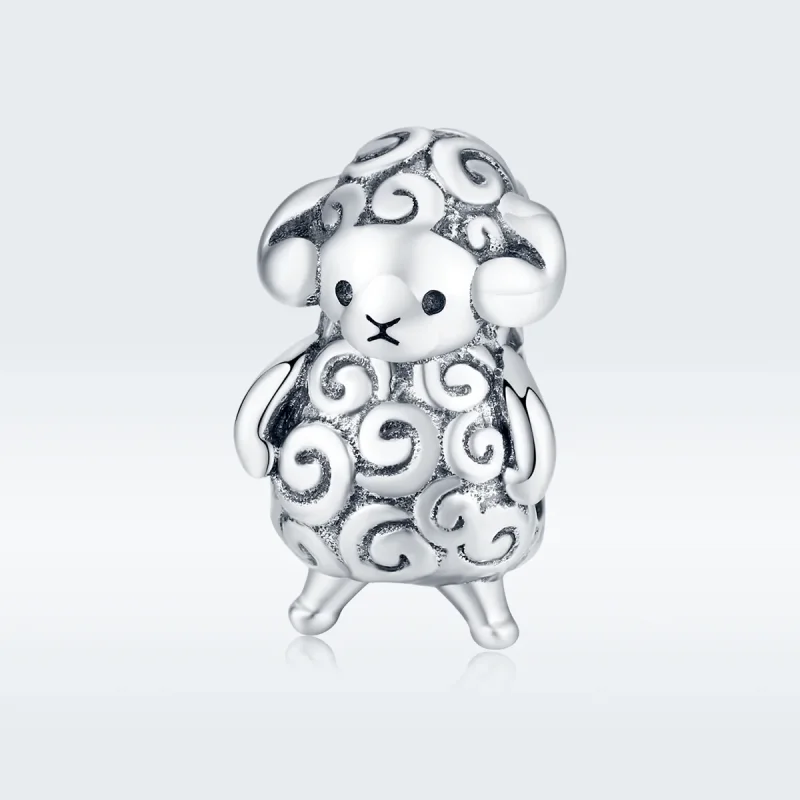 (immagine per) Charm tipo Pandora Piccola pecora - BSC187 - Visualizza 5