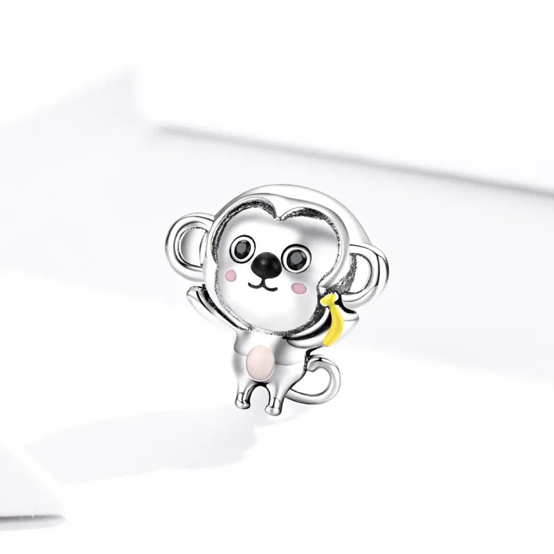 (immagine per) Charm tipo Pandora Piccola scimmia - SCC1575 - Visualizza 2