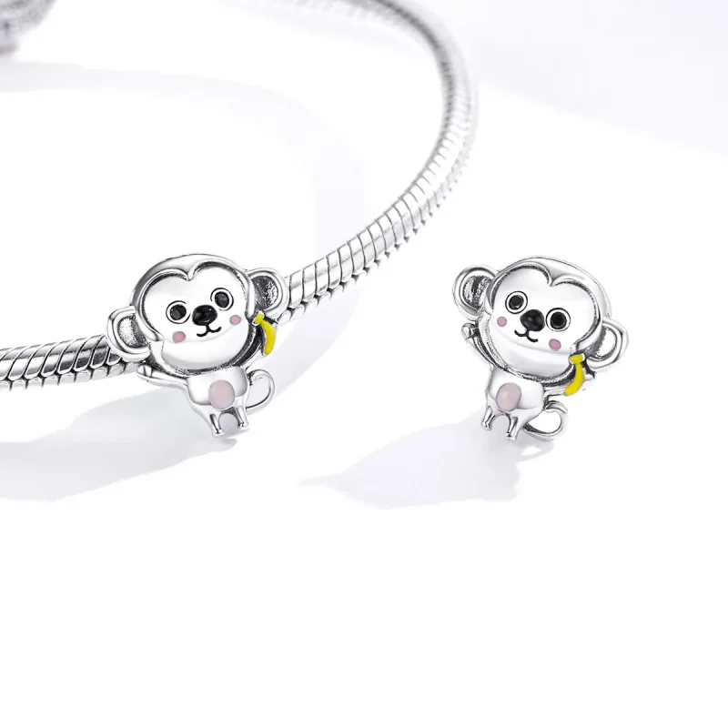 (immagine per) Charm tipo Pandora Piccola scimmia - SCC1575 - Visualizza 4