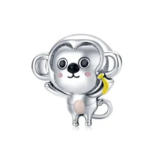 Charm tipo Pandora Piccola scimmia - SCC1575 (immagine per) Charm tipo Pandora Piccola scimmia - SCC1575