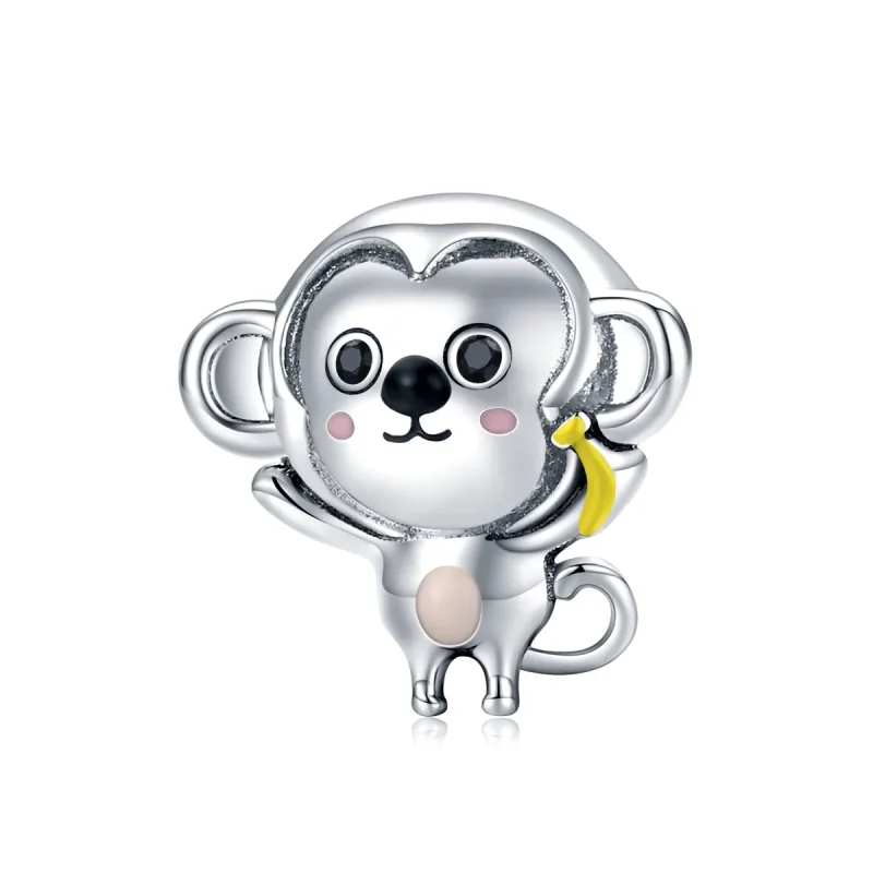 (immagine per) Charm tipo Pandora Piccola scimmia - SCC1575