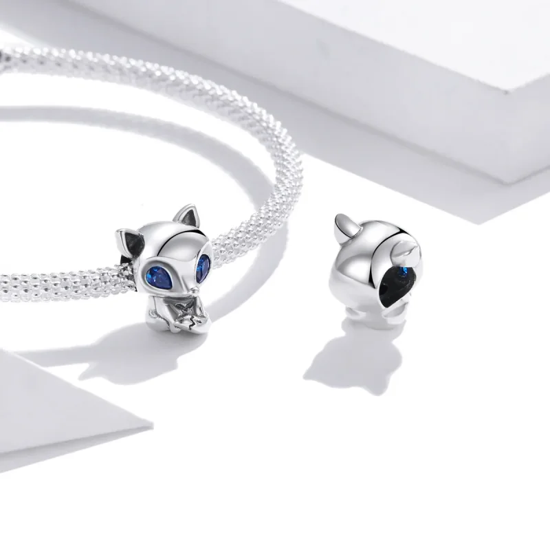 (immagine per) Charm tipo Pandora Piccola volpe vivace - SCC1808 - Visualizza 4